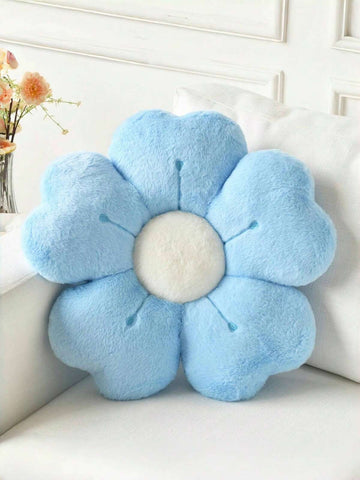 Christmas Decorative Pillows, Adorable Daisy Flower Cushions, Soft Faux Rabbit Fur Pillows For Sofas, Bedrooms, And Living Rooms,Perfect For Christmas And New Year Home Decor,A Wonderful Christmas Gift For Family And Friends